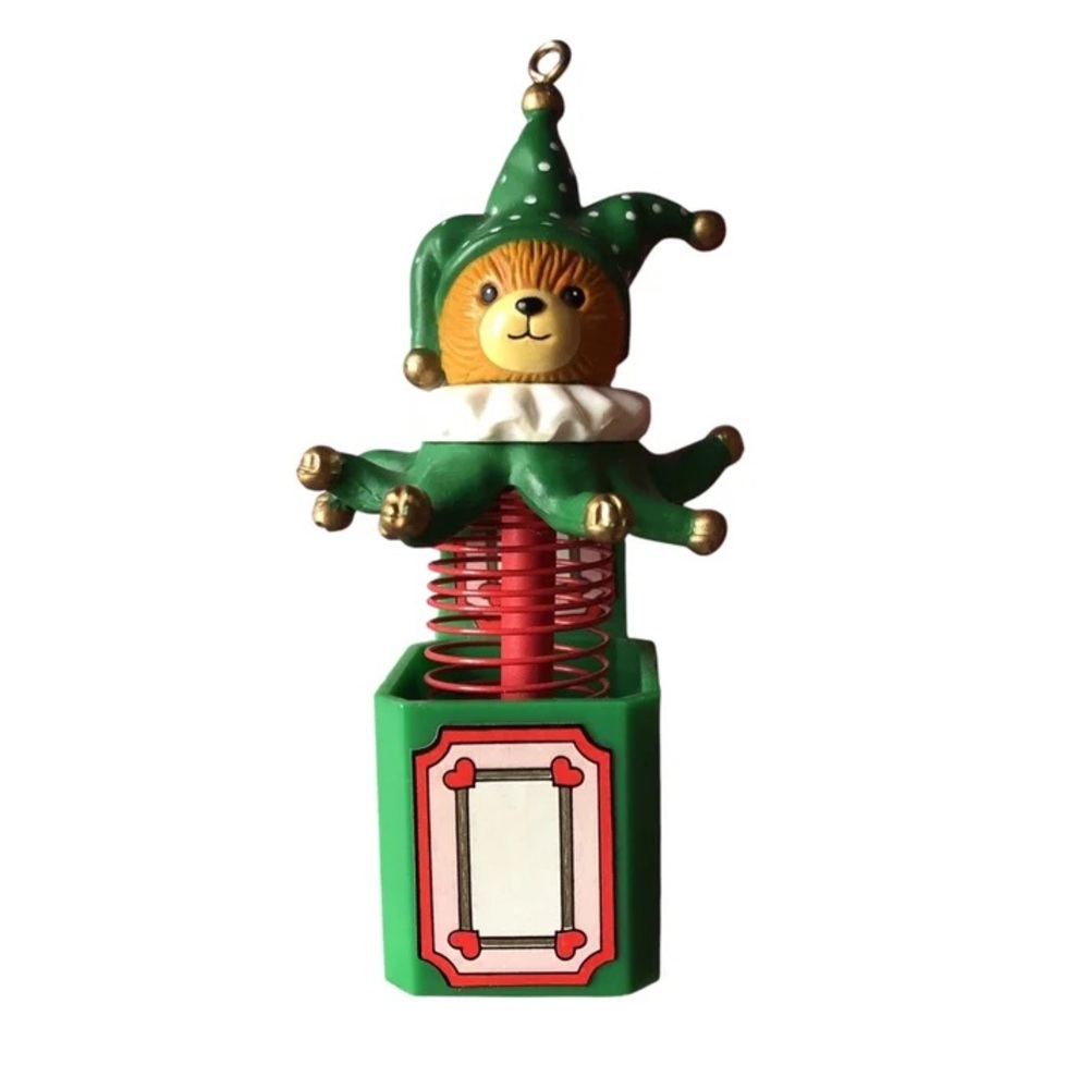 ENESCO Lucy & Me “Jester Bear” Christmas Ornament